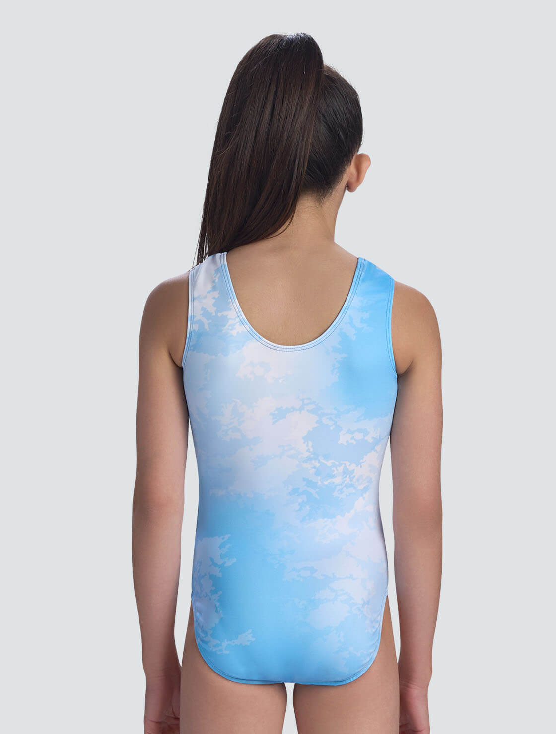GK ELITE Clear View Tank Leotard - E5421