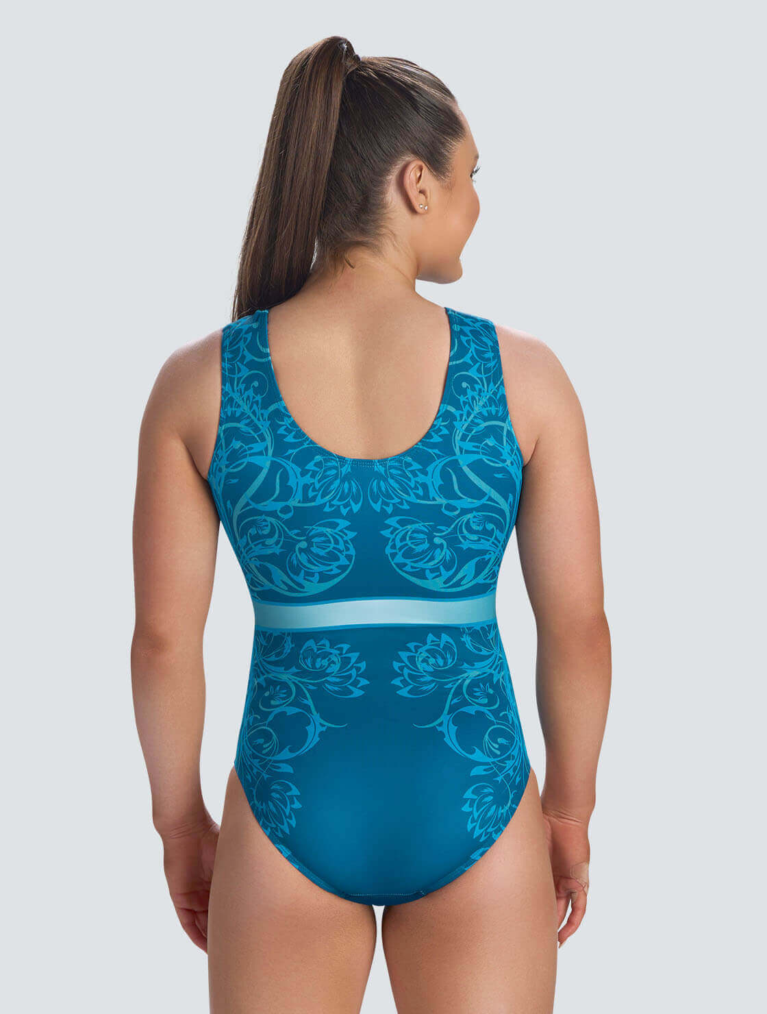 GK ELITE Polished Tank Leotard - E5433